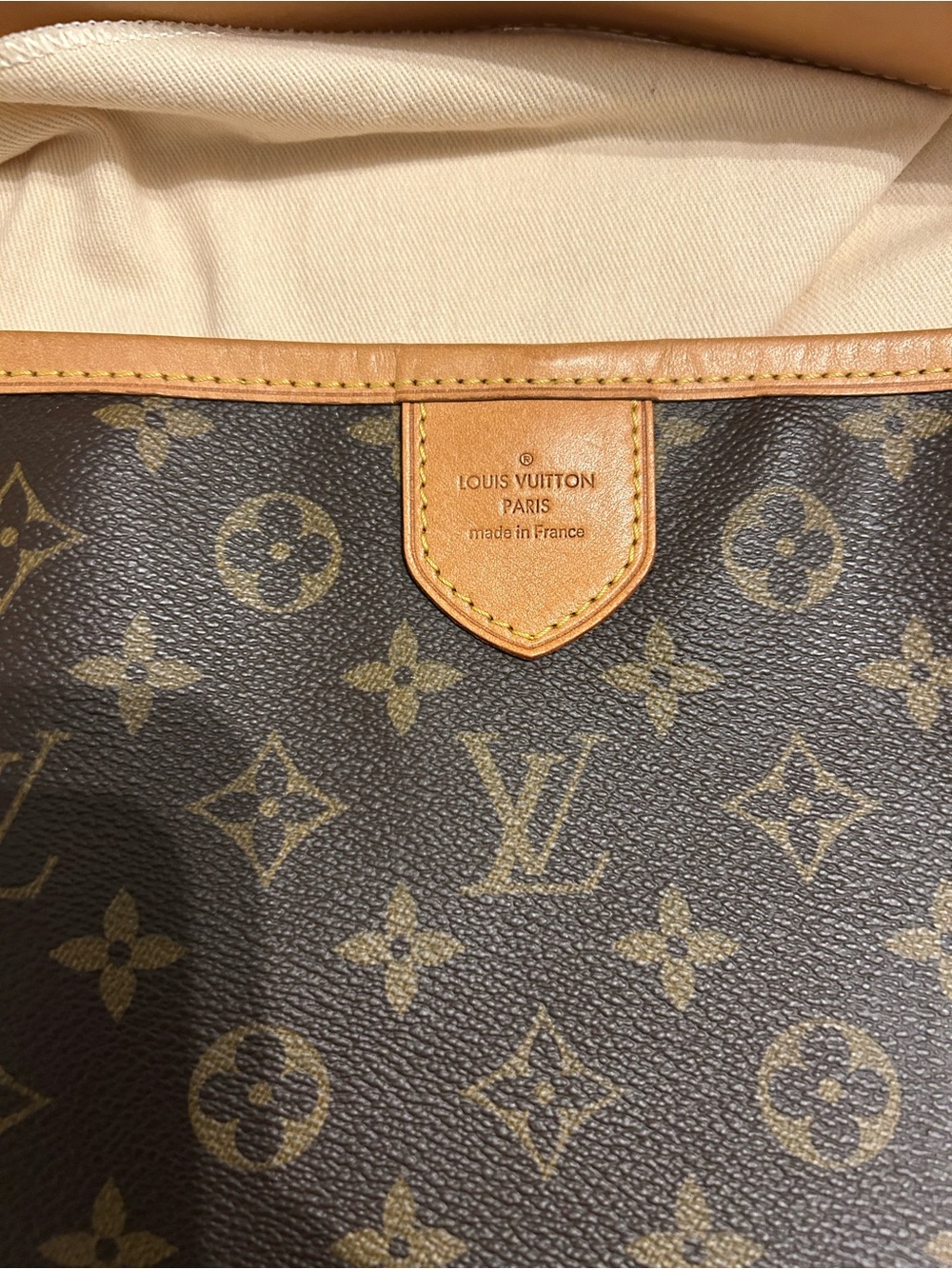 Louis Vuitton Brown Monogram Delightful MM - EUC - Picture 7 of 11